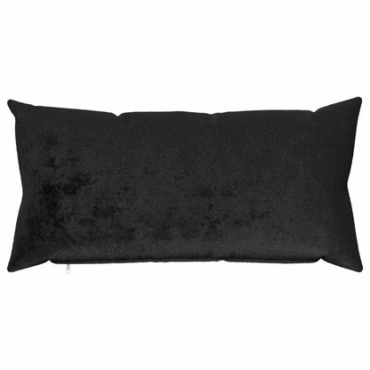 Kussensloop 6 pcs HEERLEN Zwart 40 x 80 cm Flanel