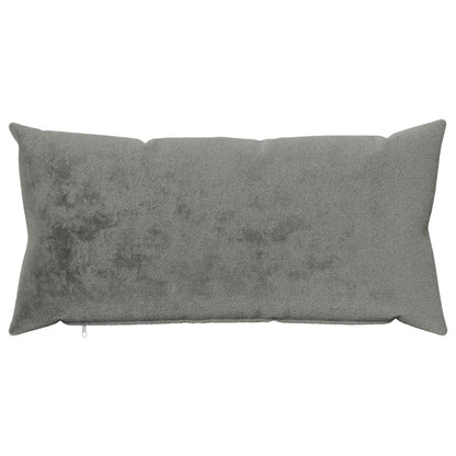 Kussensloop 12 st HEERLEN Donkergrijs 40 x 80 cm Flanel