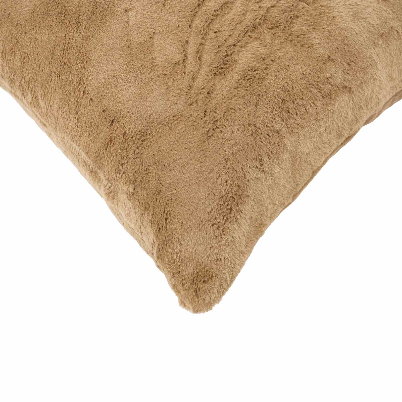 Kussensloop 6 st HEERLEN Taupe 40 x 80 cm Nep Konijnenbont