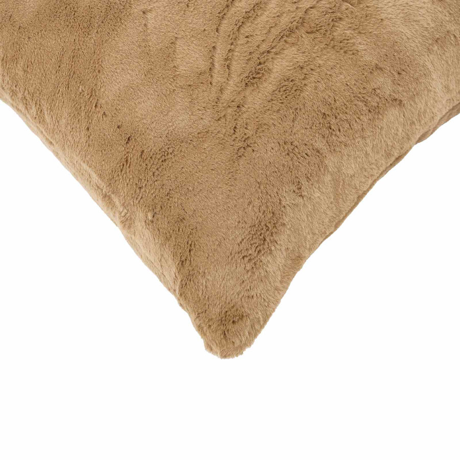 Kussensloop 12 st HEERLEN Taupe 40 x 80 cm Nep Konijnenbont