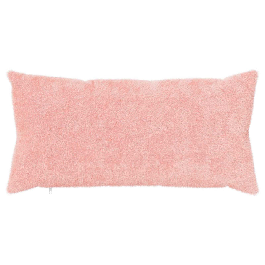 Kussensloop 12 st HEERLEN Roze 40 x 80 cm Nep Konijnenbont