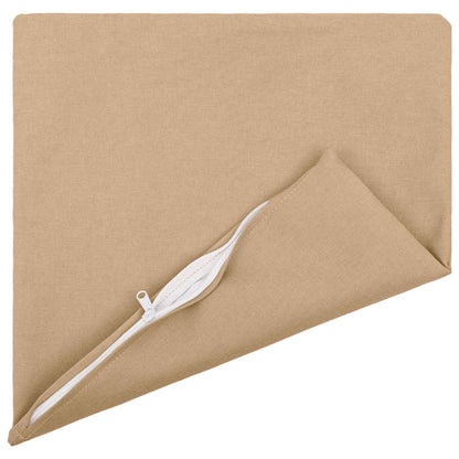 Kussensloop 2 st HEERLEN Crèmekleurig 45 x 45 cm Stof