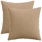 Kussensloop 2 pcs HEERLEN Bruin 45 x 45 cm corduroy