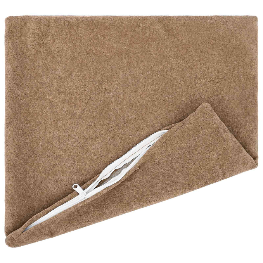 Kussensloop 6 st HEERLEN Taupe 45 x 45 cm Microfiber Fleece