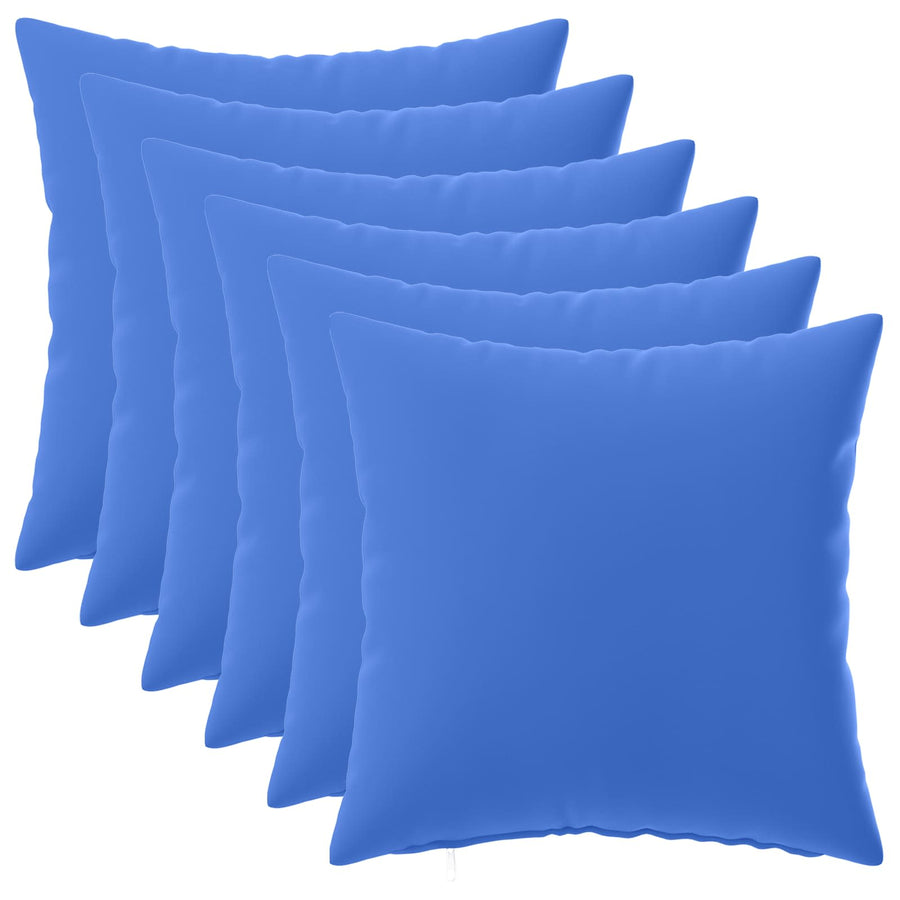 Kussensloop 6 pcs HEERLEN Koninklijk Blauw 45 x 45 cm Polyester