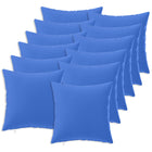 Kussensloop 45x45 cm koninklijk blauw 12 stuks