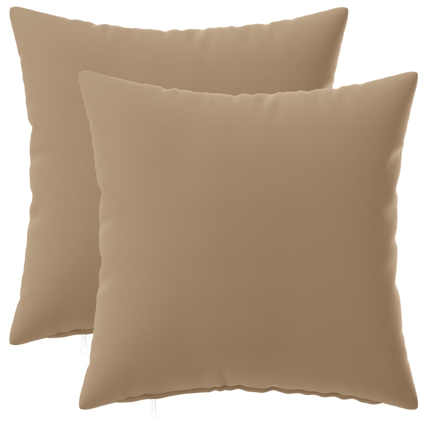 Kussensloop 2 st HEERLEN Taupe 45 x 45 cm Polyester