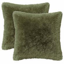 Kussensloop 2 pcs HEERLEN Groen 45 x 45 cm PV Fleece