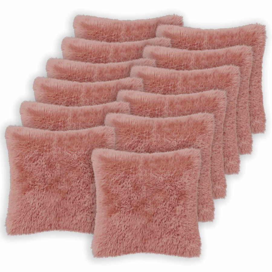 Kussensloop 12 pcs HEERLEN Roze 45 x 45 cm PV Fleece