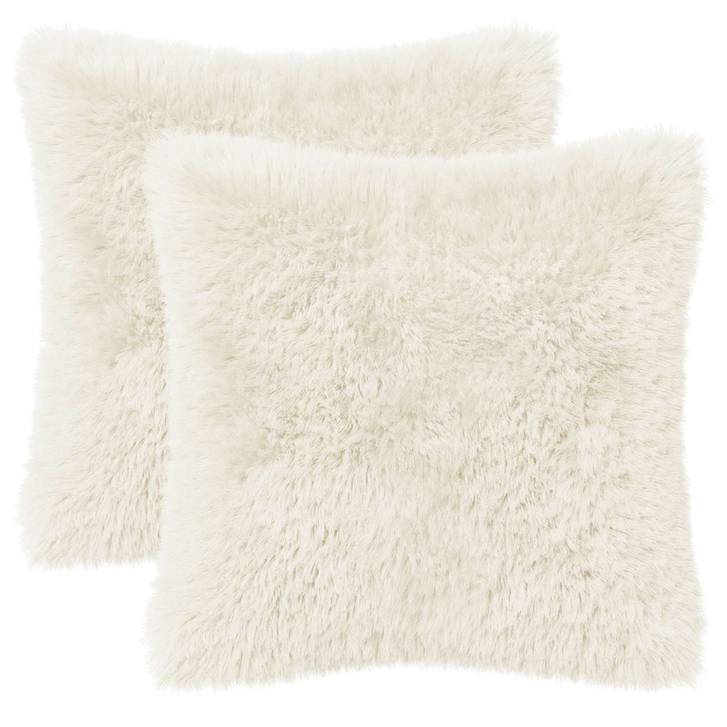 Kussensloop 2 pcs HEERLEN Wit 45 x 45 cm PV Fleece
