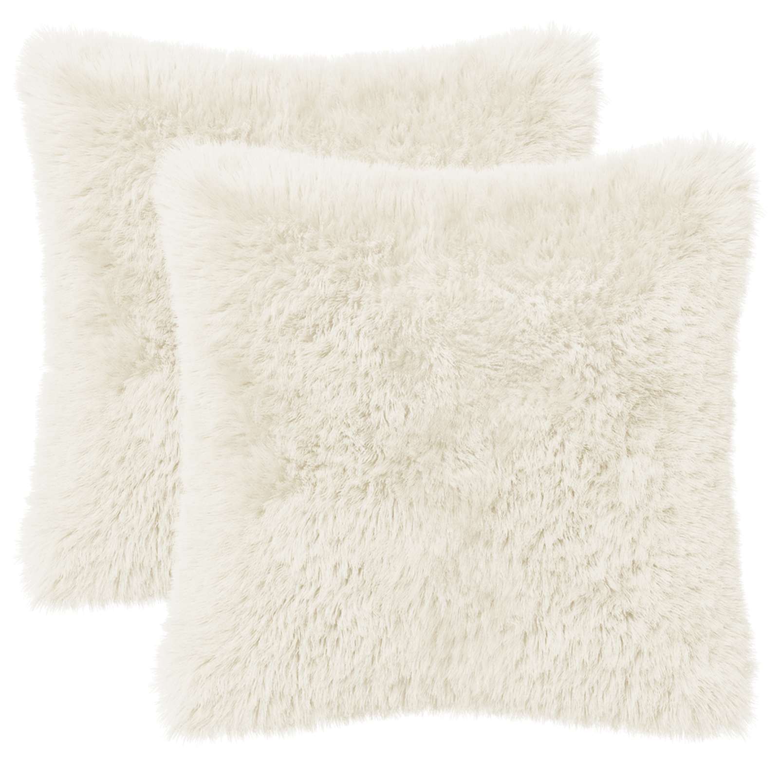 Kussensloop 2 pcs HEERLEN Wit 45 x 45 cm PV Fleece