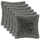 Kussensloop 6 pcs HEERLEN Lichtgrijs 45 x 45 cm PV Fleece