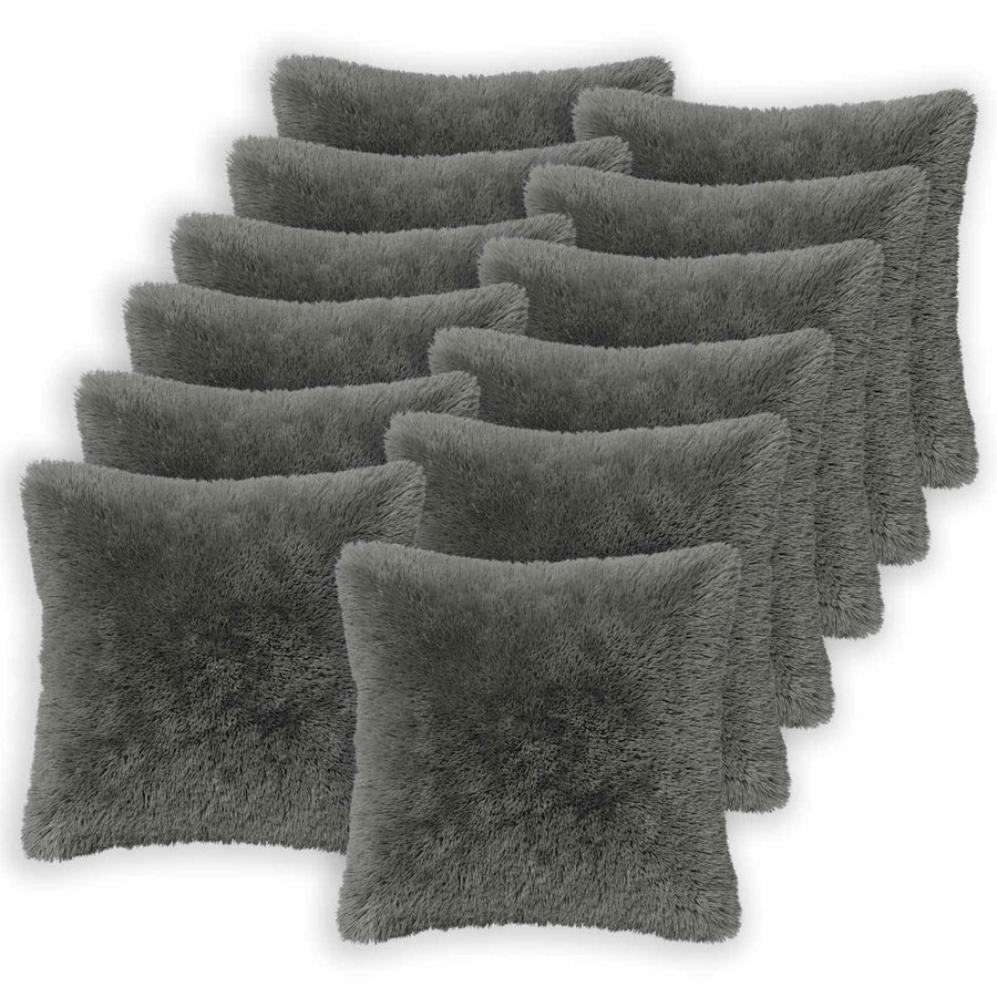 Kussensloop 12 pcs HEERLEN Lichtgrijs 45 x 45 cm PV Fleece