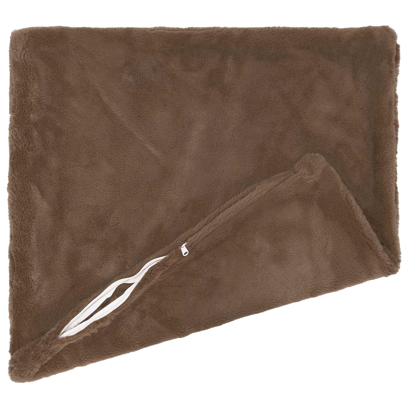 Kussensloop 6 st HEERLEN Licht Bruin 45 x 45 cm