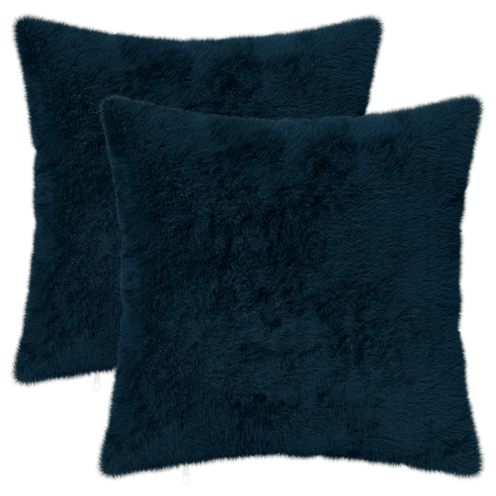 Kussensloop 2 st HEERLEN Marineblauw 45 x 45 cm