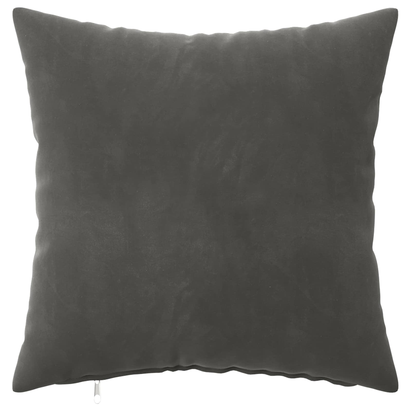 Kussensloop 12 pcs HEERLEN Donkergrijs 50 x 50 cm Fluweel