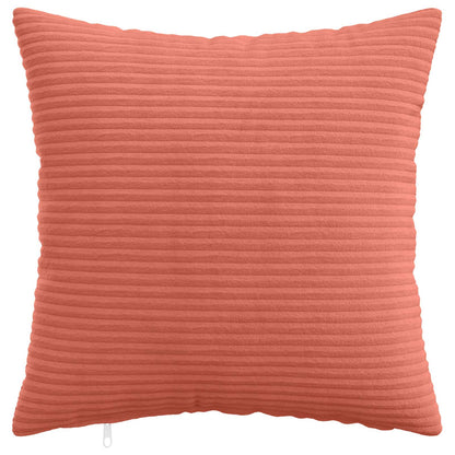 Kussensloop 2 pcs HEERLEN Rood-oranje 50 x 50 cm corduroy