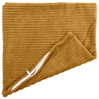 Kussensloop 2 pcs HEERLEN Geel 50 x 50 cm corduroy