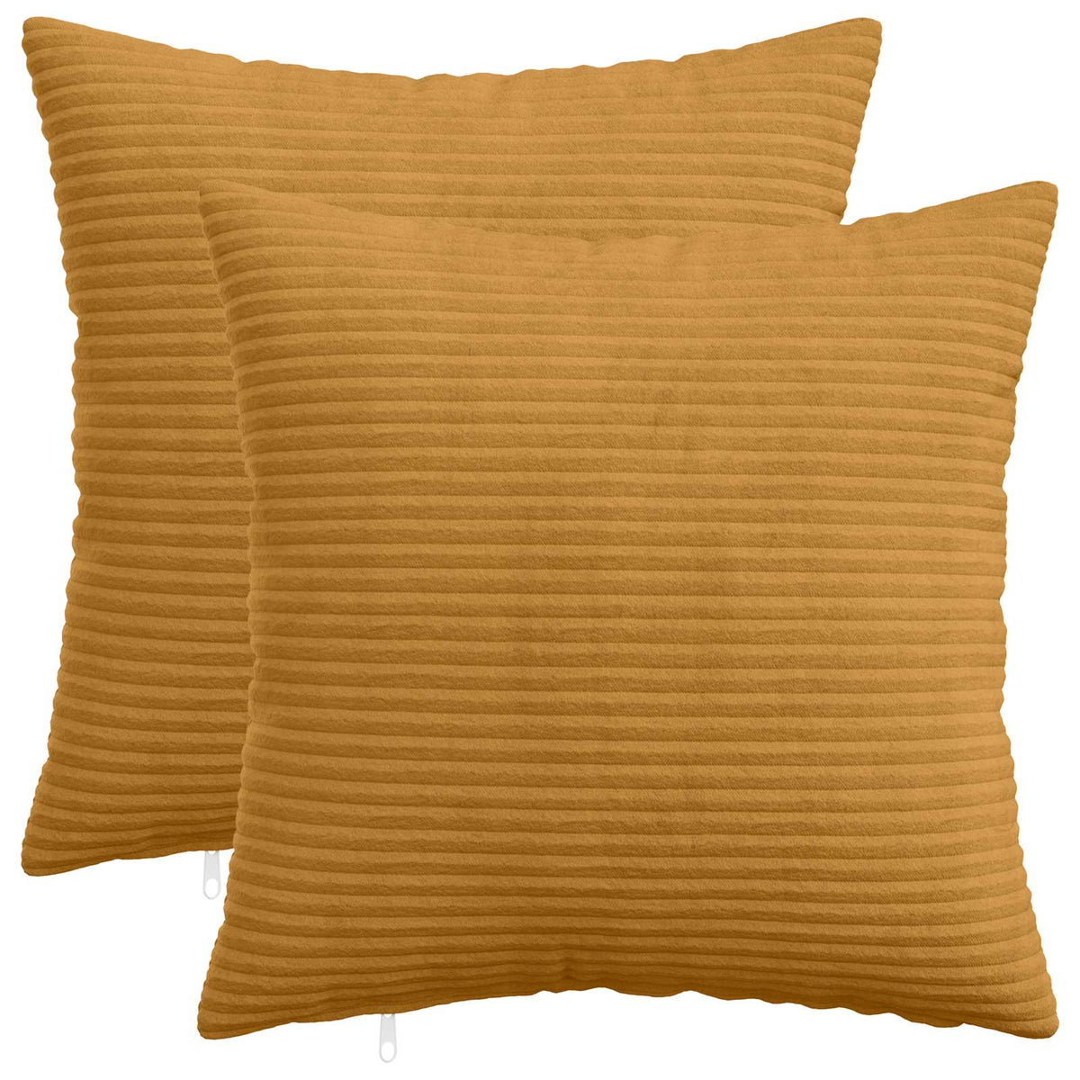 Kussensloop 2 pcs HEERLEN Geel 50 x 50 cm corduroy