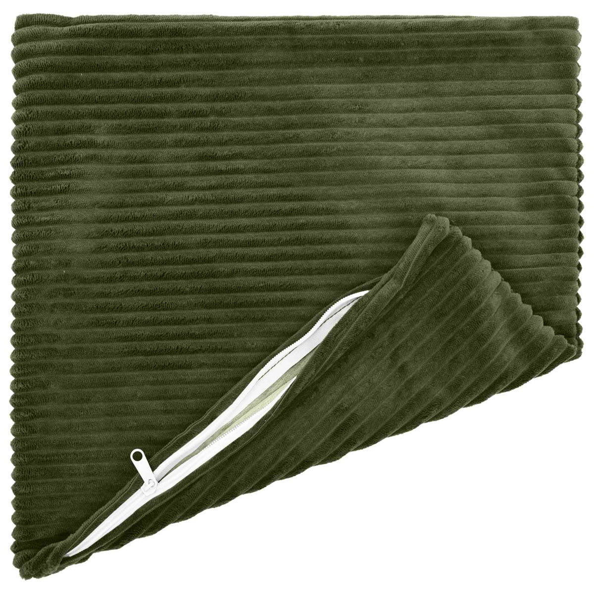 Kussensloop 6 pcs HEERLEN Groen 50 x 50 cm corduroy