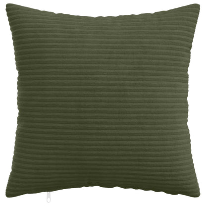 Kussensloop 6 pcs HEERLEN Groen 50 x 50 cm corduroy