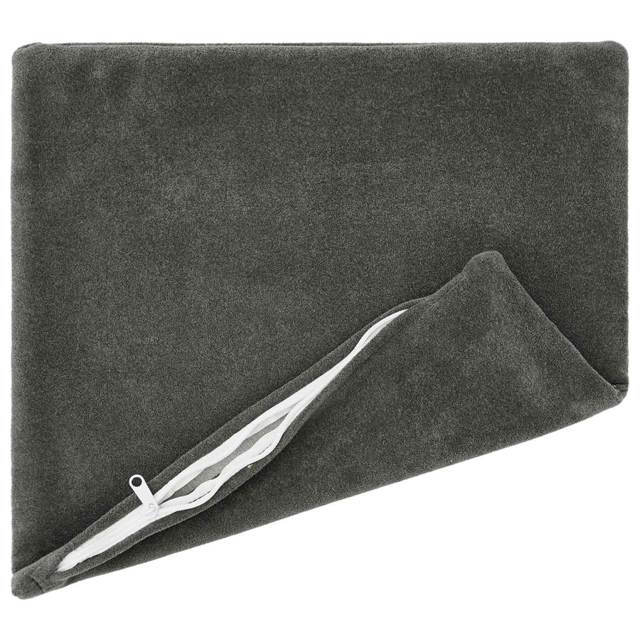 Kussensloop 6 st HEERLEN Antraciet 50 x 50 cm Microfiber Fleece