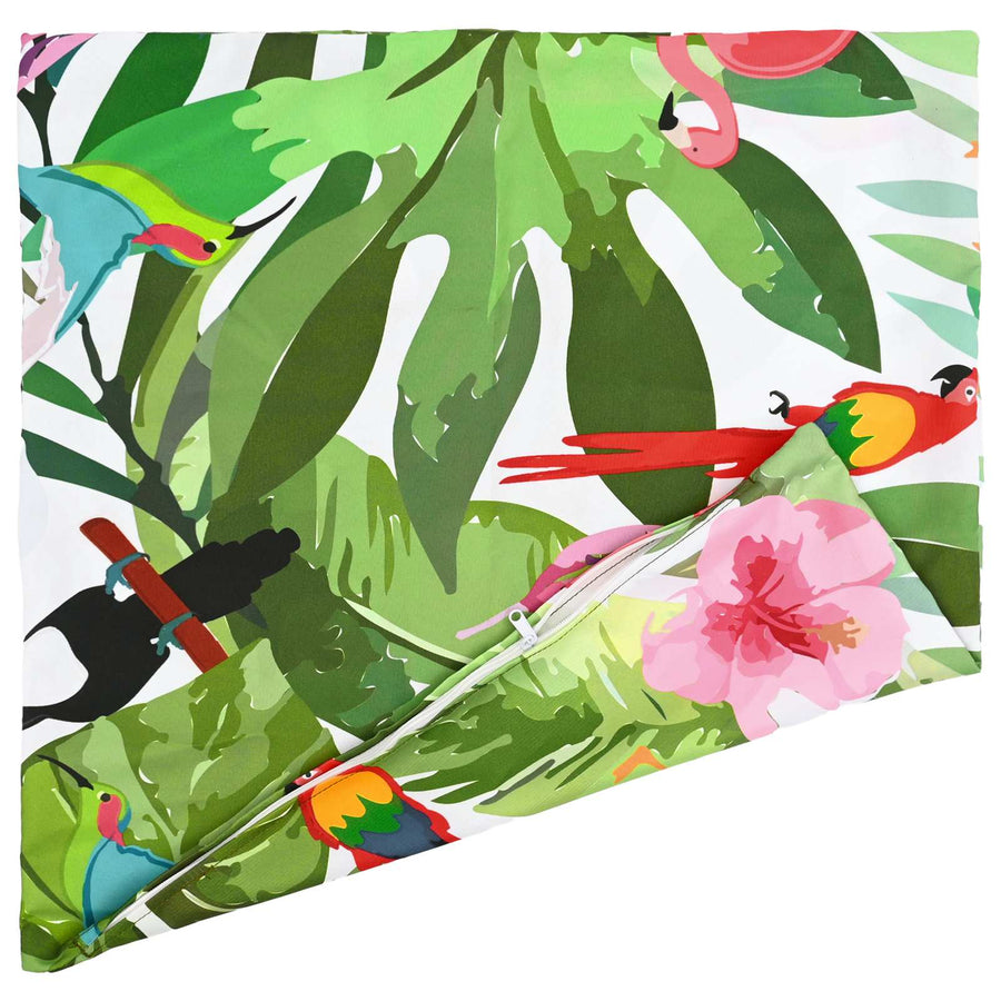 Kussensloop 12 pcs HEERLEN Zwart 50 x 50 cm Polyester