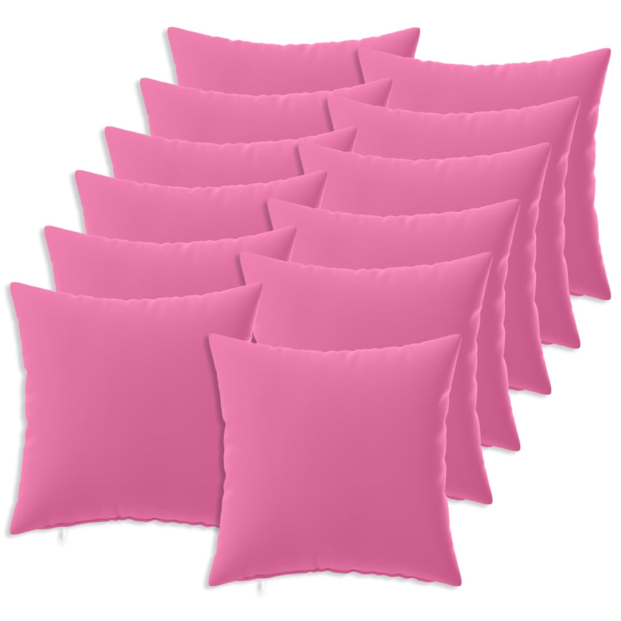 Kussensloop 12 pcs HEERLEN Roze 50 x 50 cm Polyester