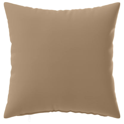Kussensloop 12 st HEERLEN Taupe 50 x 50 cm Polyester