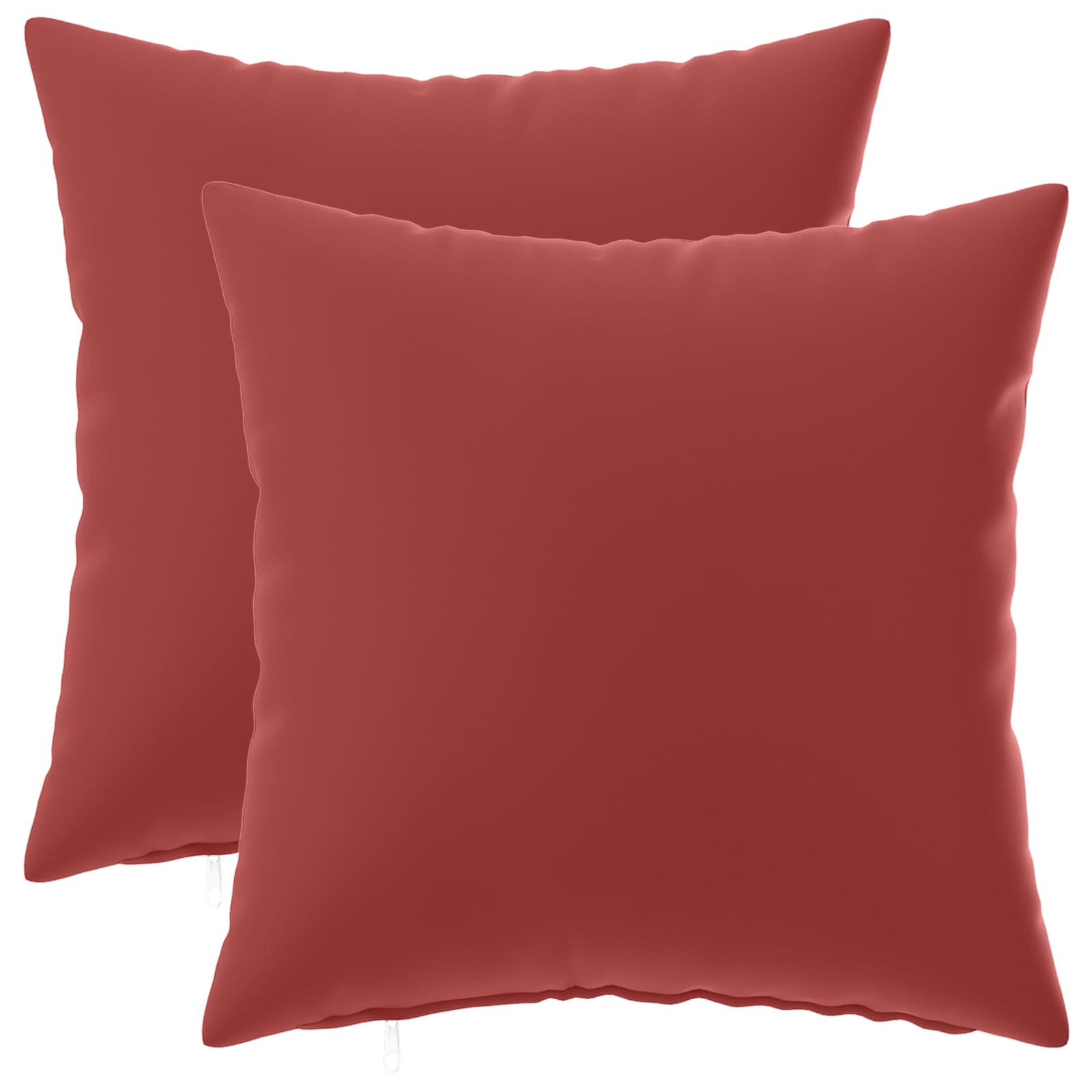Kussensloop 2 pcs HEERLEN Wijnrood 50 x 50 cm Polyester