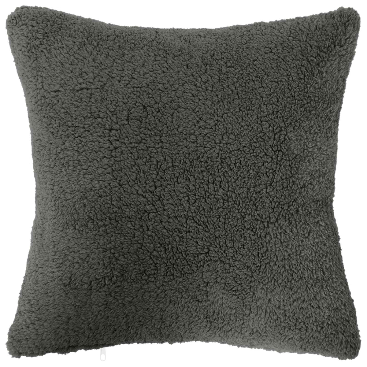 Kussensloop 12 st HEERLEN Donkergrijs 50 x 50 cm Bouclé