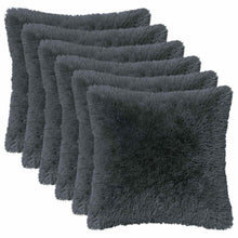 Kussensloop 6 pcs HEERLEN Antracietkleurig 50 x 50 cm PV Fleece