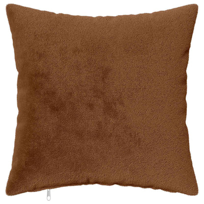 Kussensloop 2 st HEERLEN Licht Bruin 50 x 50 cm Flanel