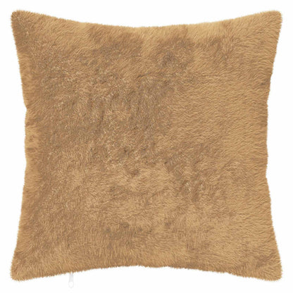 Kussensloop 2 st HEERLEN Taupe 50 x 50 cm Nep Konijnenbont