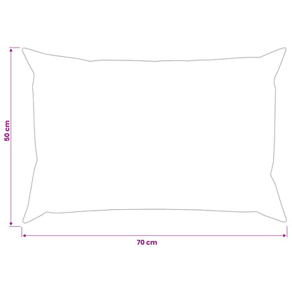 Kussensloop 2 pcs HEERLEN Lichtgrijs 50 x 70 cm Fluweel