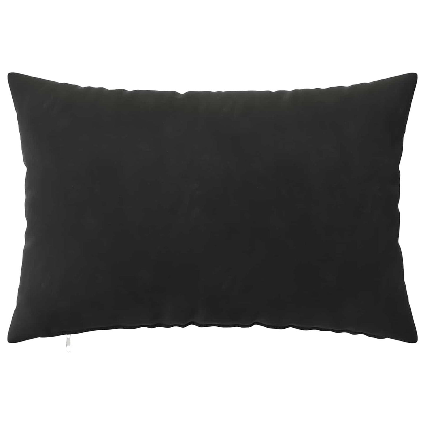 Kussensloop 6 pcs HEERLEN Zwart 50 x 70 cm Fluweel