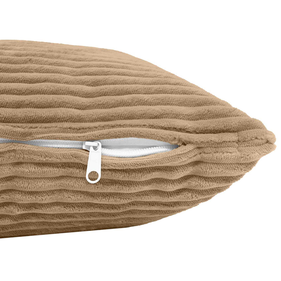 Kussensloop 2 pcs HEERLEN Bruin 50 x 70 cm corduroy