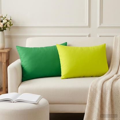 Kussensloop 2 pcs HEERLEN Groen 50 x 75 cm Polyester