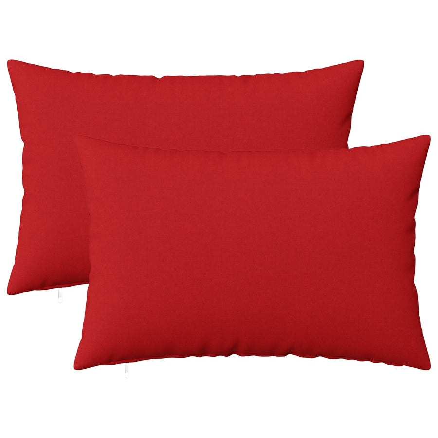 Kussensloop 2 st HEERLEN Rood 50 x 75 cm Stof