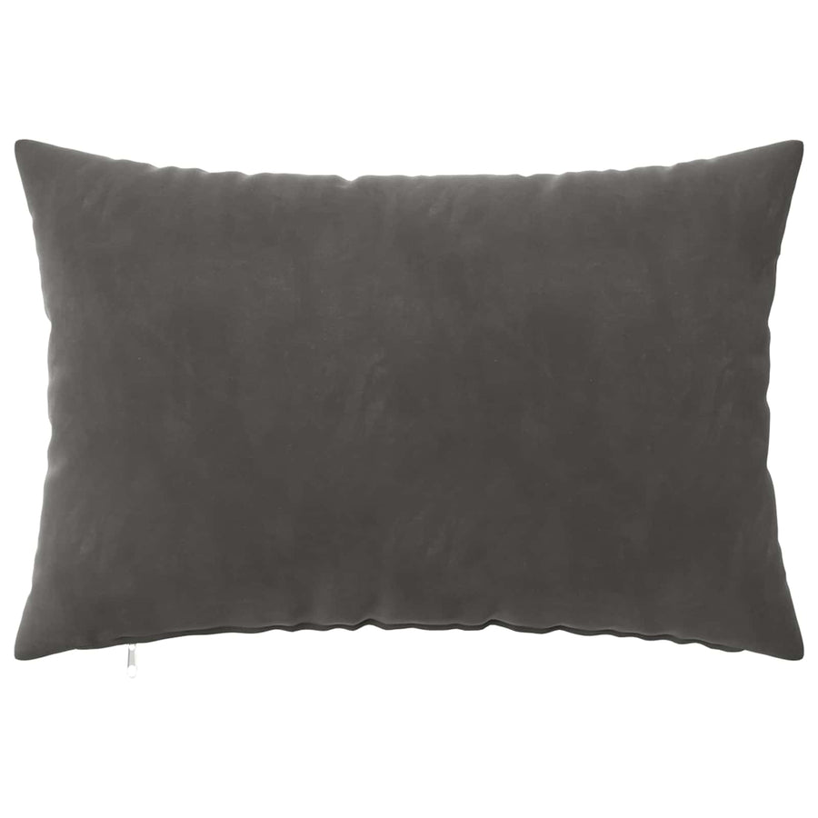 Kussensloop 2 pcs HEERLEN Donkergrijs 50 x 75 cm Fluweel