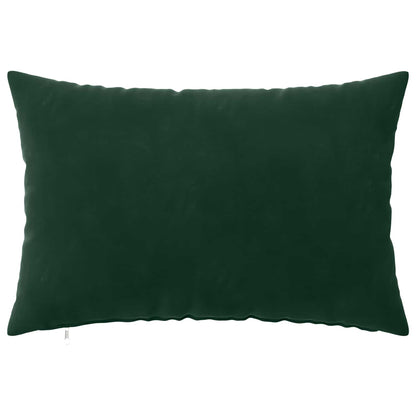 Kussensloop 6 pcs HEERLEN Donkergroen 50 x 75 cm Fluweel