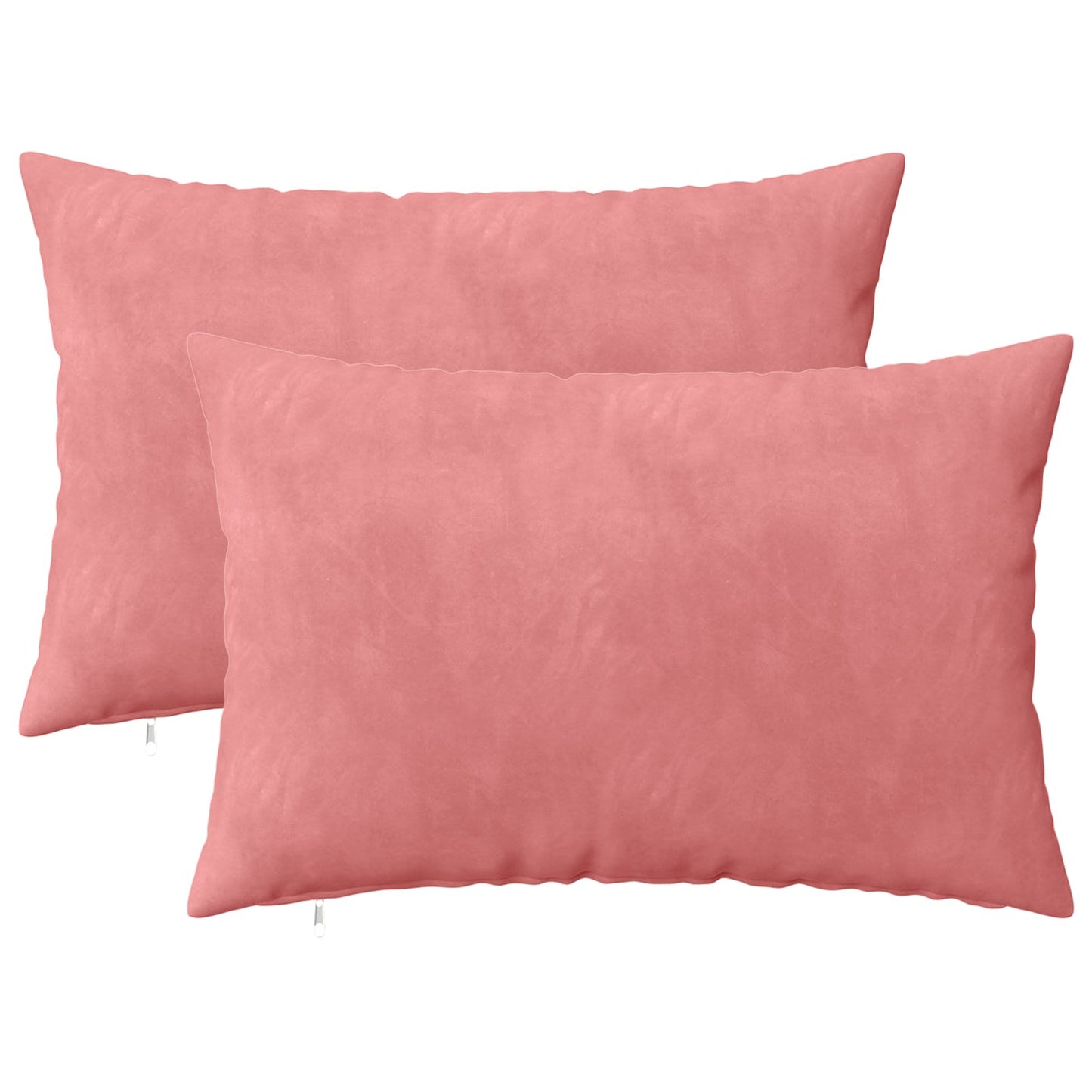 Kussensloop 2 pcs HEERLEN Roze 50 x 75 cm Fluweel