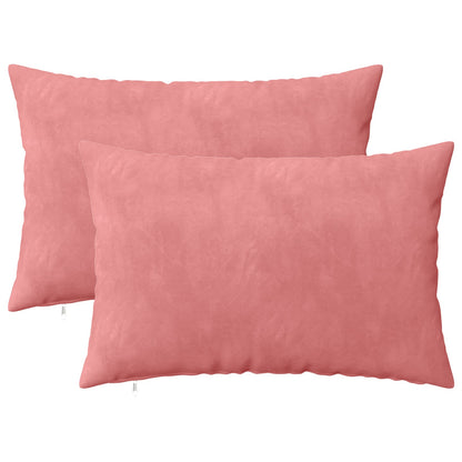 Kussensloop 2 pcs HEERLEN Roze 50 x 75 cm Fluweel