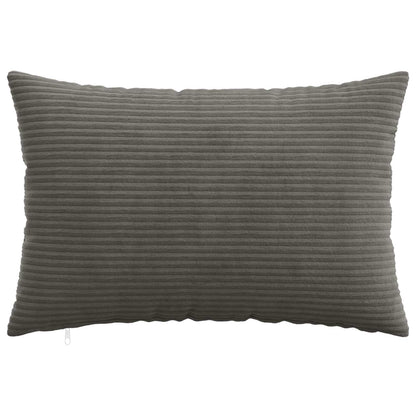 Kussensloop 2 pcs HEERLEN Donkergrijs 50 x 75 cm corduroy