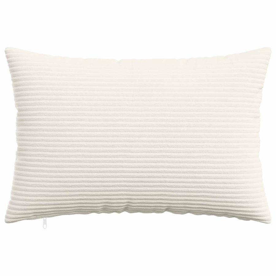 Kussensloop 6 pcs HEERLEN Crèmekleurig 50 x 75 cm corduroy