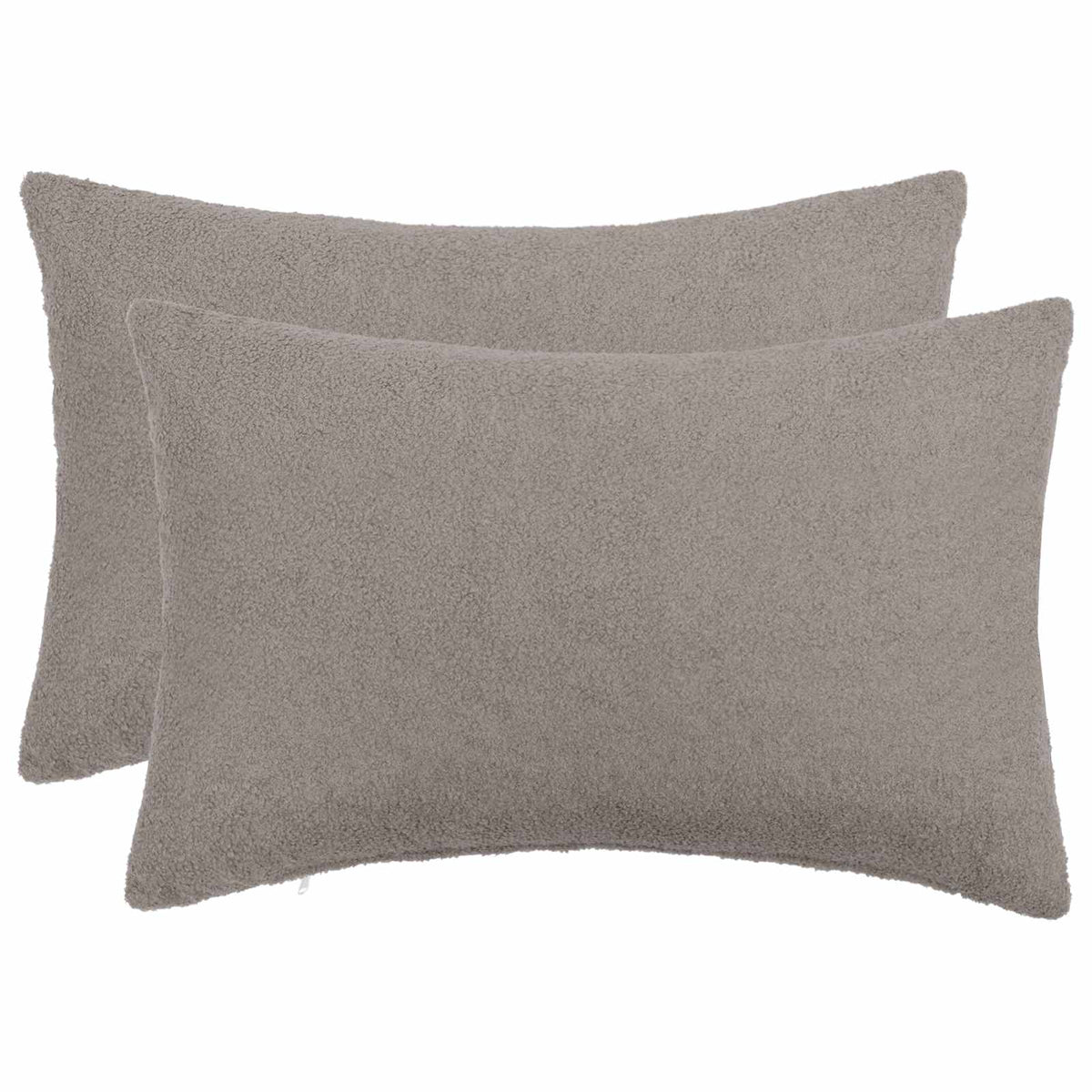 Kussensloop 2 pcs HEERLEN Lichtgrijs 50 x 75 cm Bouclé