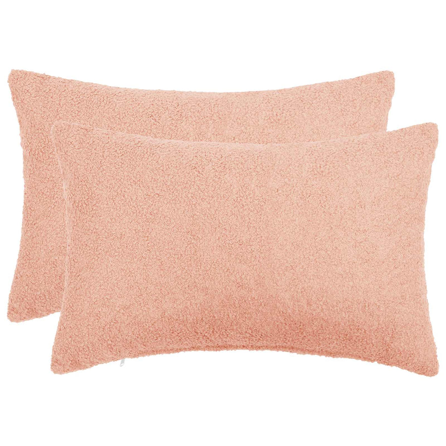 Kussensloop 2 pcs HEERLEN Roze 50 x 75 cm Bouclé