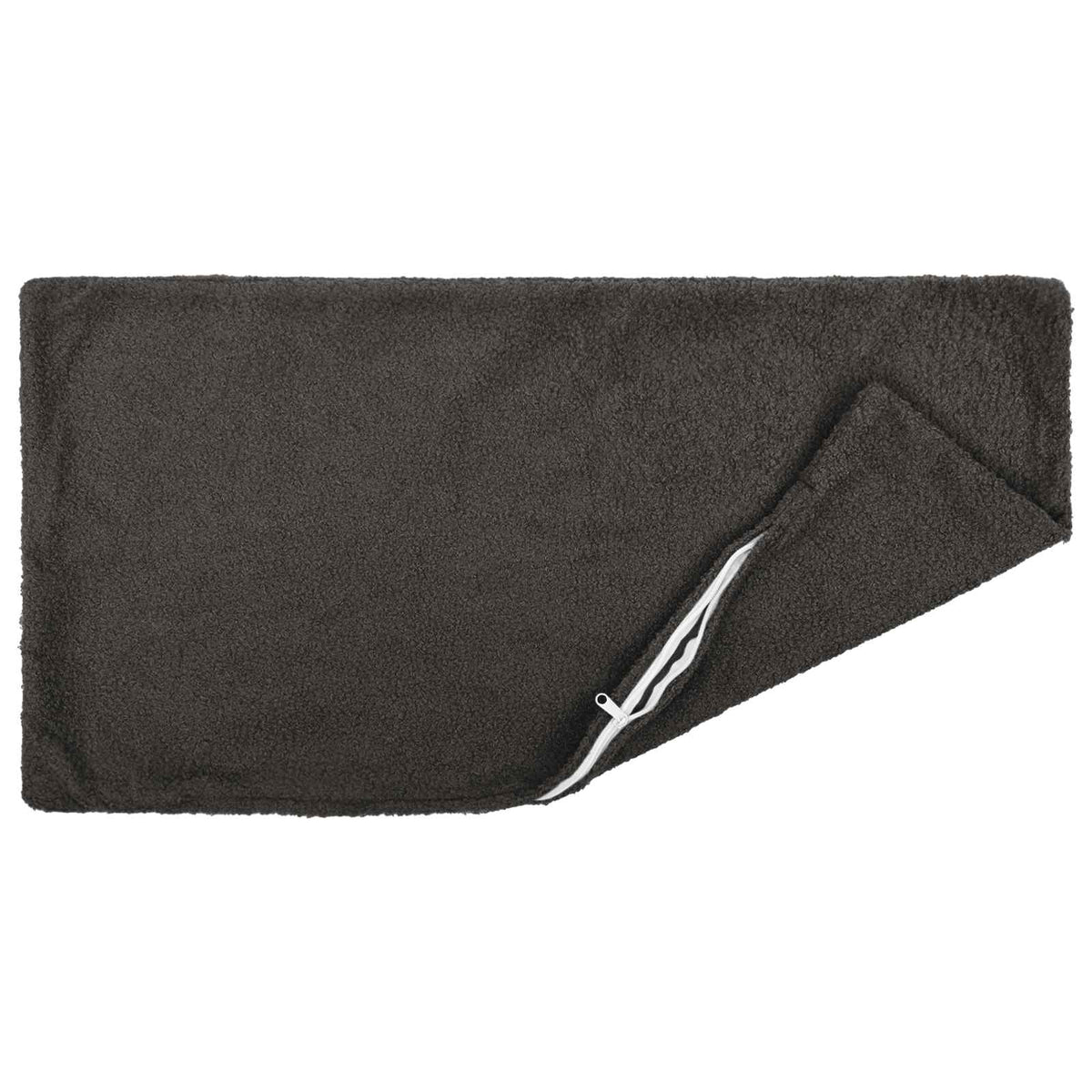 Kussensloop 2 pcs HEERLEN Donkergrijs 50 x 75 cm Bouclé