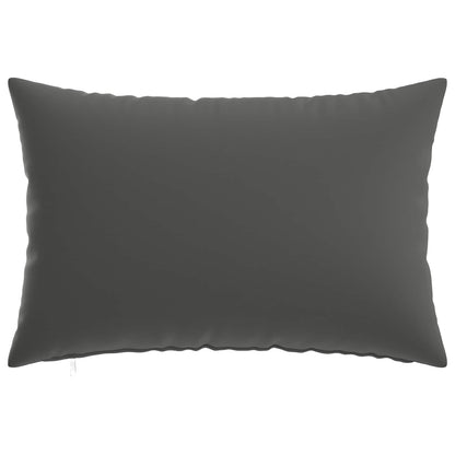 Kussensloop 2 pcs HEERLEN Antraciet 50 x 75 cm Polyester