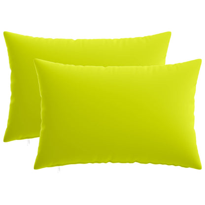 Kussensloop 2 pcs HEERLEN Helder groen 50 x 75 cm Polyester